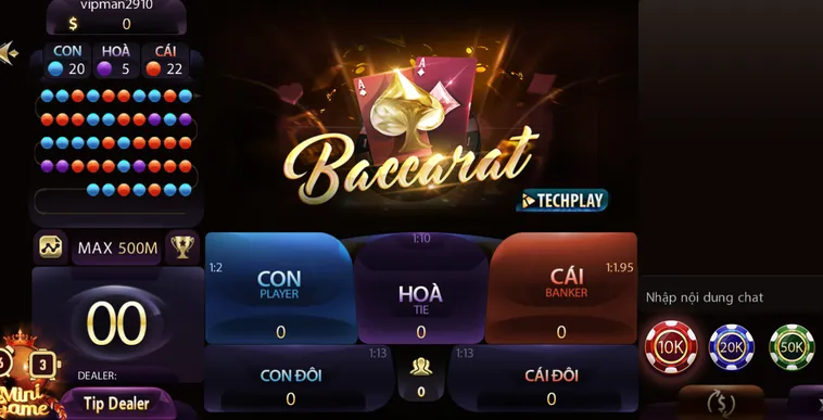 Đặt Cược Baccarat Livestream Tại ManClub Với Tỷ Lệ Kèo Hấp Dẫn Nhất
