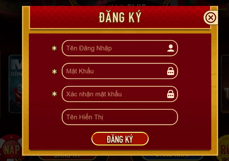 Đăng Ký ManClub Cách Tạo Tài Khoản Nhanh Chóng Để Săn Thưởng Jackpot Giá Trị