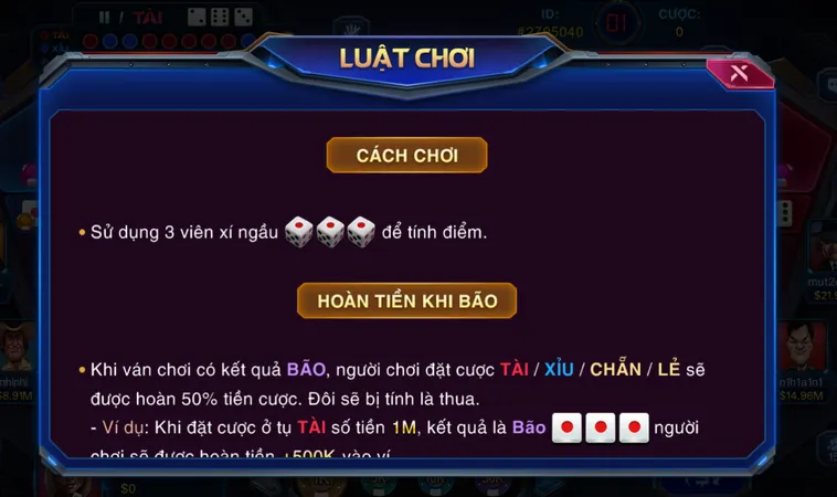 Sicbo Ironman Tại ManClub Đẳng Cấp Trò Chơi Xúc Xắc Đỉnh Cao Với Phần Thưởng Lớn