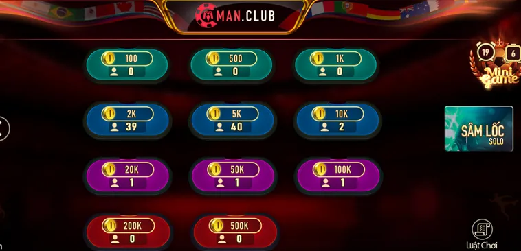 Sâm Lốc Tại ManClub Đấu Trường Kịch Tính Dành Cho Mọi Cao Thủ